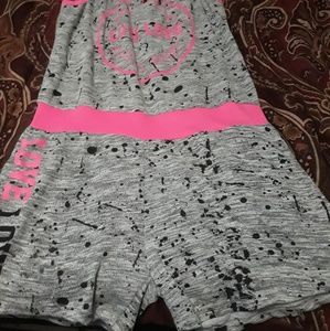 Plus size shorts romper